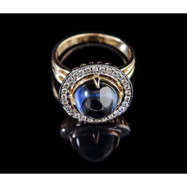 авторские украшение, кольцо с бриллиантом, кольцо ручной работы
